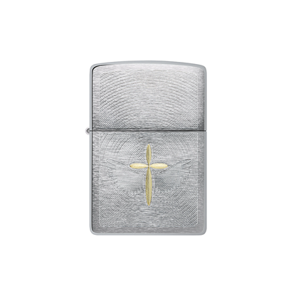 Zippo 46479 Spiritual Cross Angel Aura