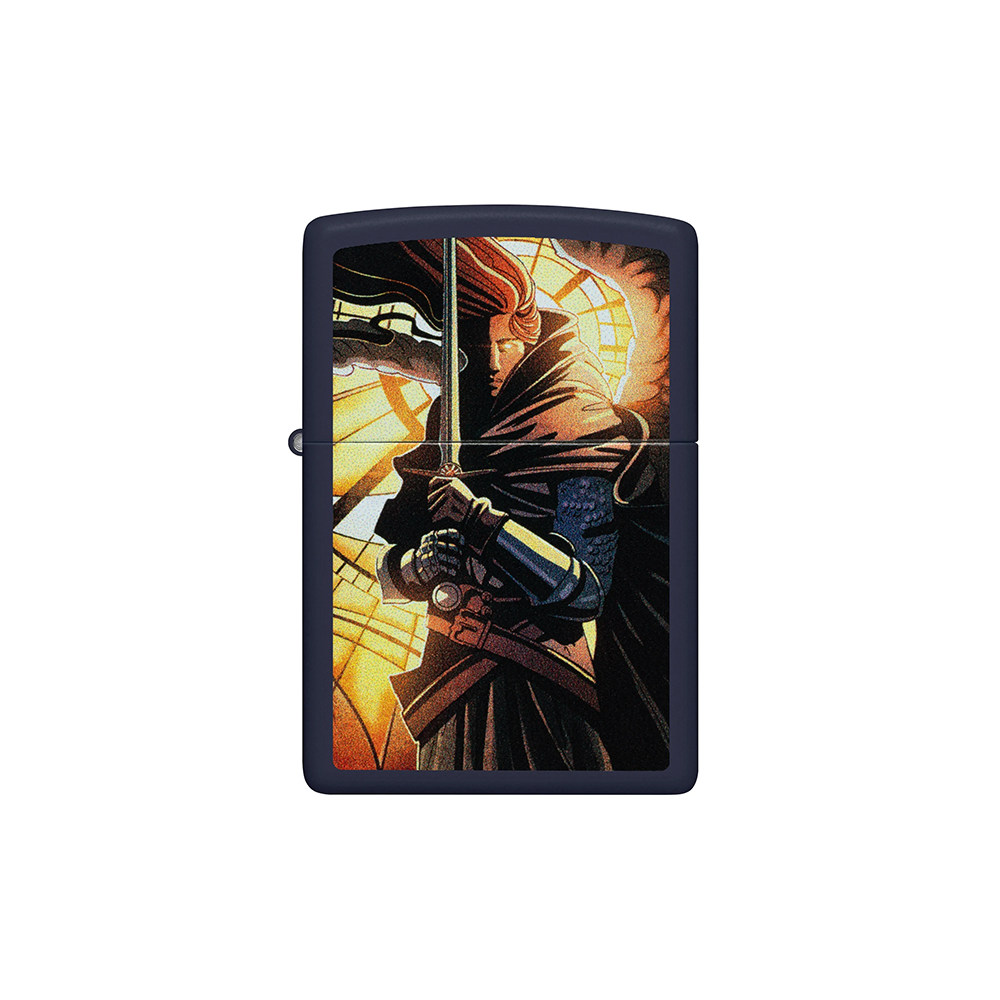 Zippo 46833 Abstract Knight Design - Hi Time