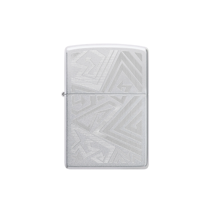 Zippo 46481 Which Way? Lined Arrow Design