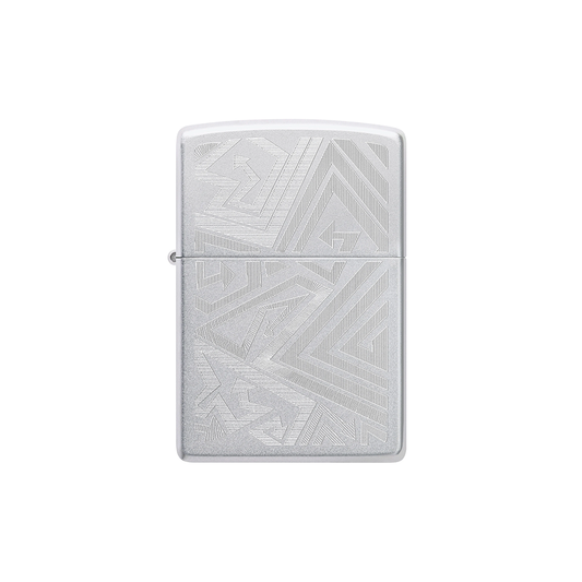 Zippo 46481 Which Way? Lined Arrow Design