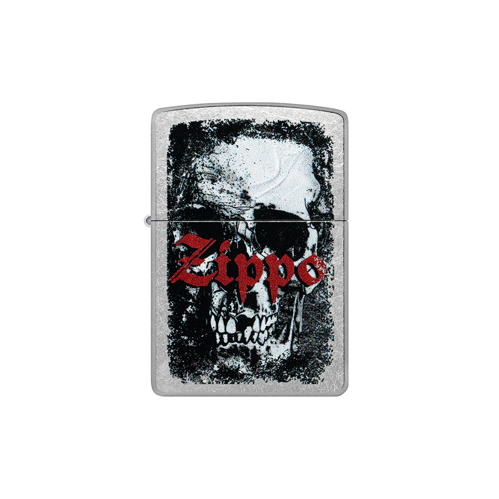 Zippo 47002 Skull Design - Hi Time