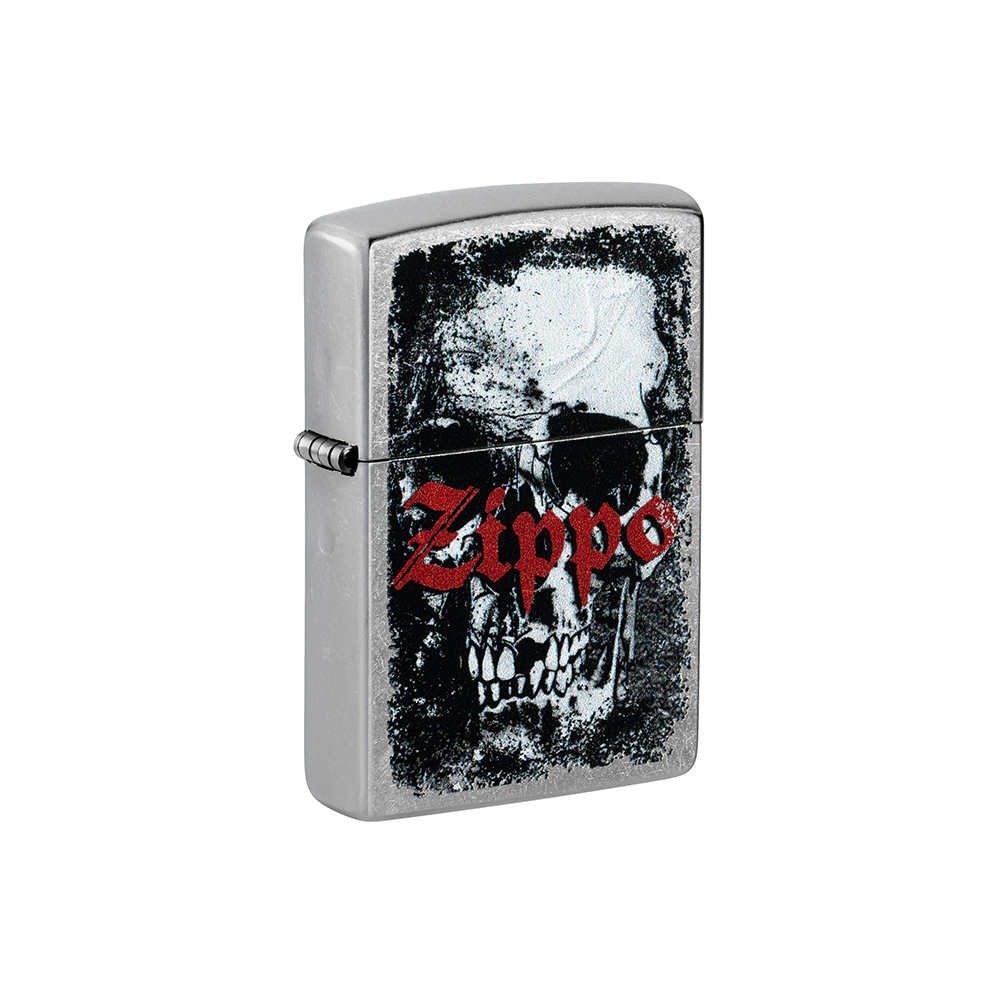 Zippo 47002 Skull Design - Hi Time