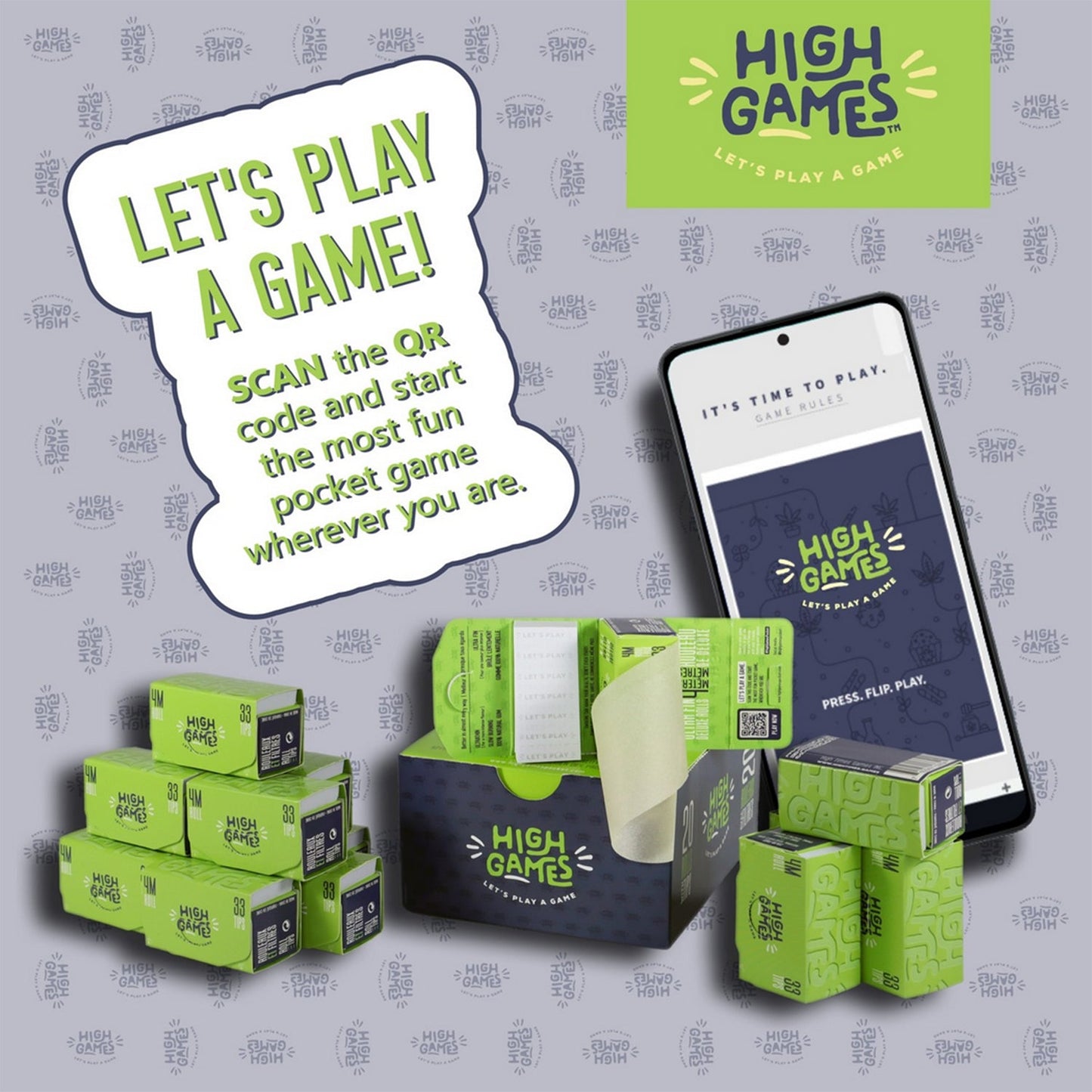 High Games Smoking Paper-20 Rolls