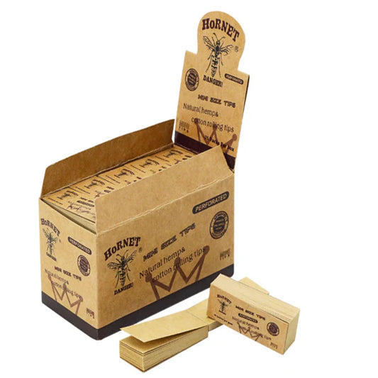 HORNET | Filter Tips Rolling Paper - 25 Booklets/Box