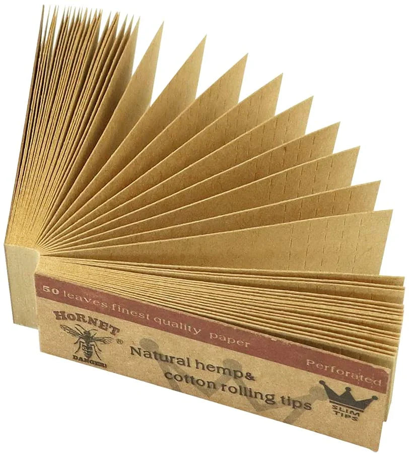 HORNET | Filter Tips Rolling Paper - 25 Booklets/Box