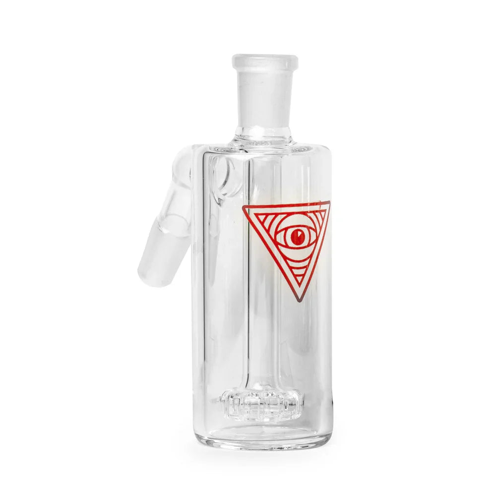 Red Eye Glass® | 14mm 45° Clear Ash Catcher with UFO Perc [REGAC101]