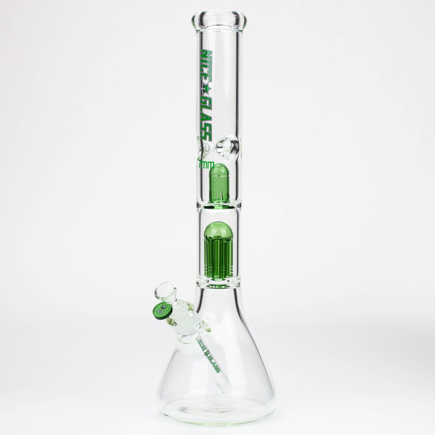 NG | 18 inch 6-Arm Perc & Splash Guard Beaker [G607-7]