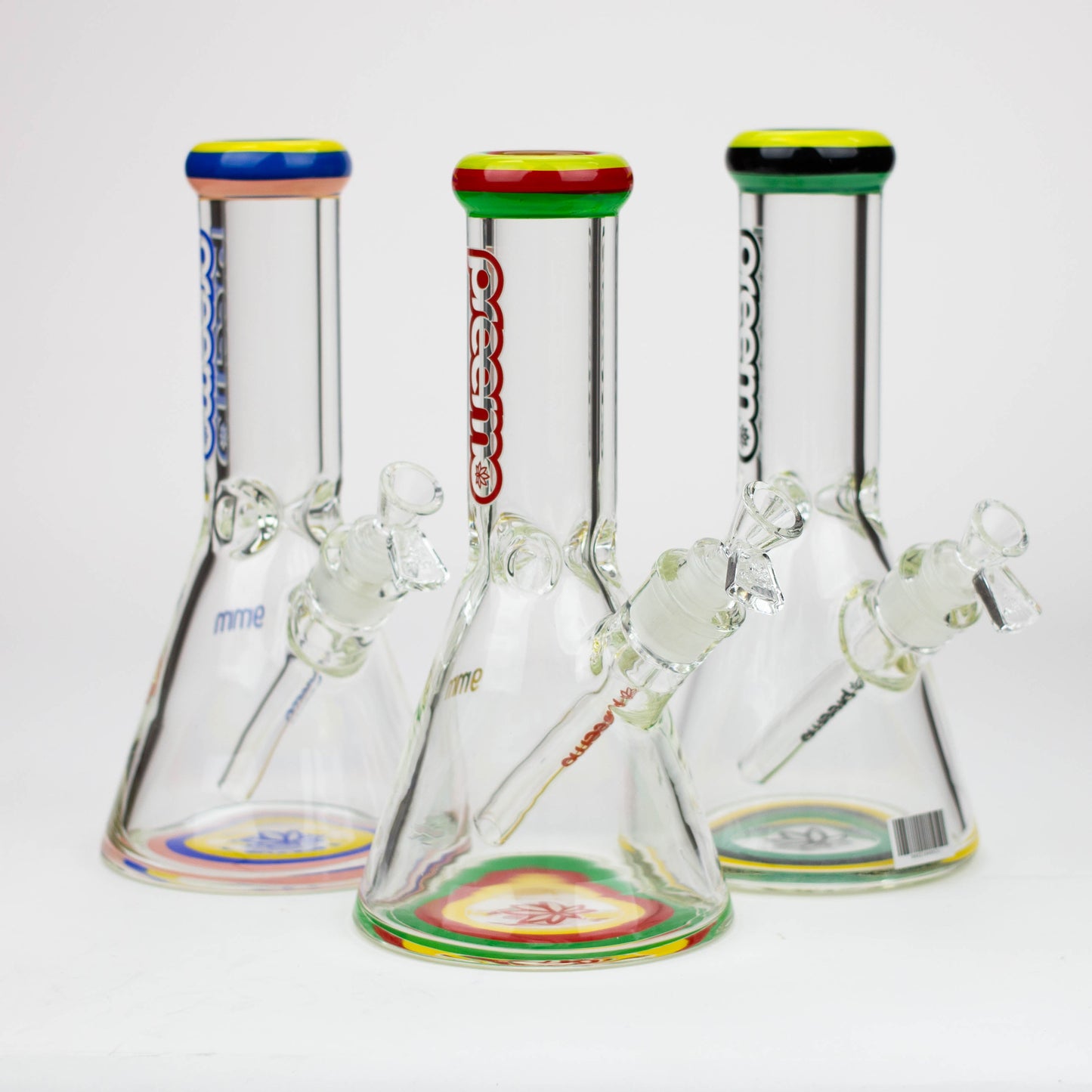 preemo - 10.5 inch Triple Band Beaker [P022]