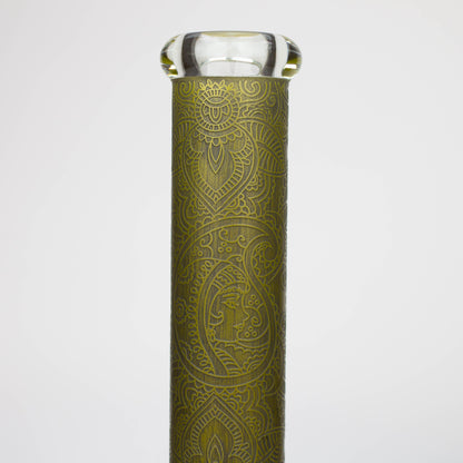 preemo - 15 inch 9mm Painted Sandblast Beaker [P057]