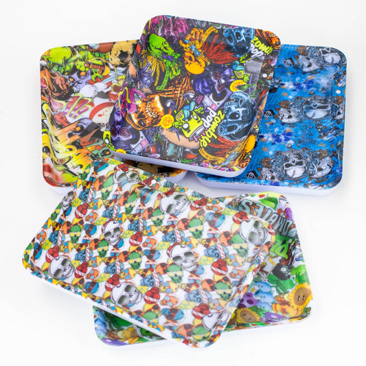 Assorted Rechargeable LED Rolling Tray