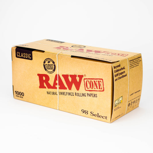 RAW Classic 98 Select pre-rolled cone 1000 counts