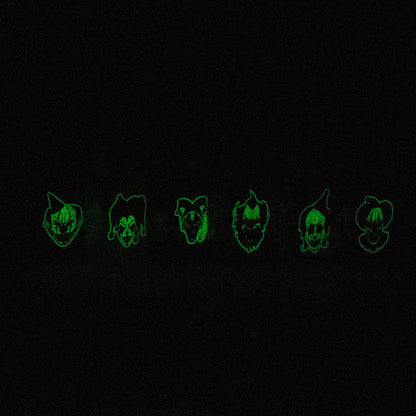 7.5" Glow in the dark Juicy box Rigs SP2074 - Clown