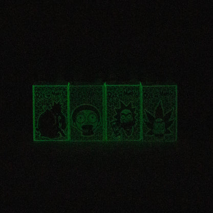 7.5" Glow in the dark Juicy box Rigs SP2073 - RM Cartoon B