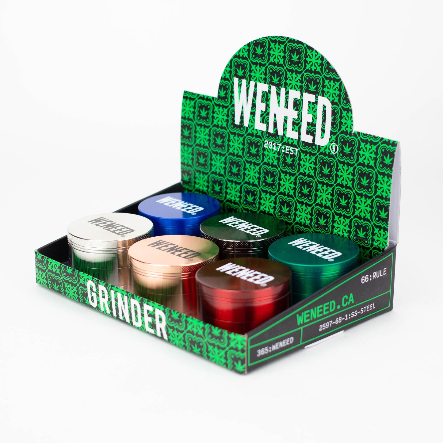 WENEED | Classic Metal Grinder 4pts