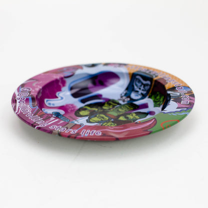 Round Metal Tray Pack of 6