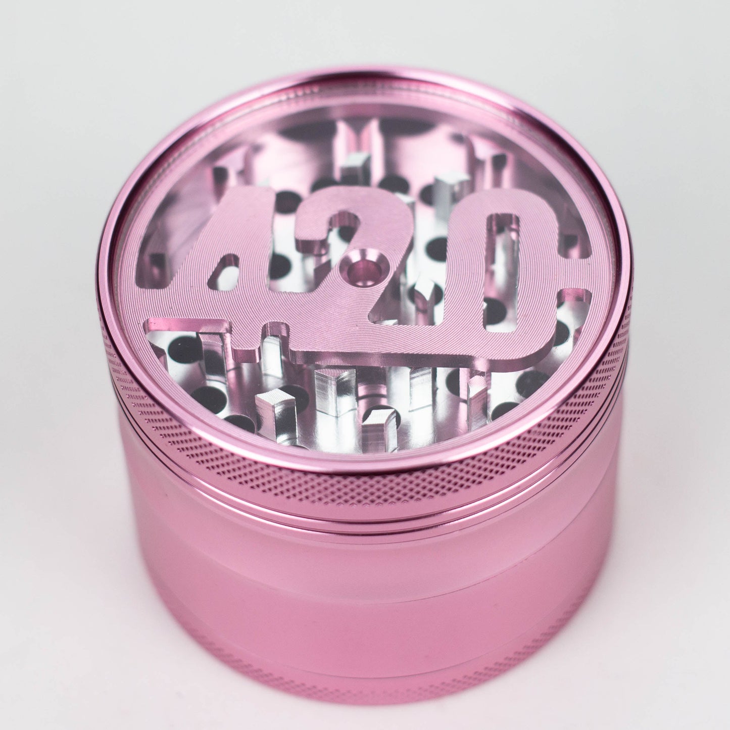 2.5" aluminum grinder 4 layers with 420 design  [GA11]