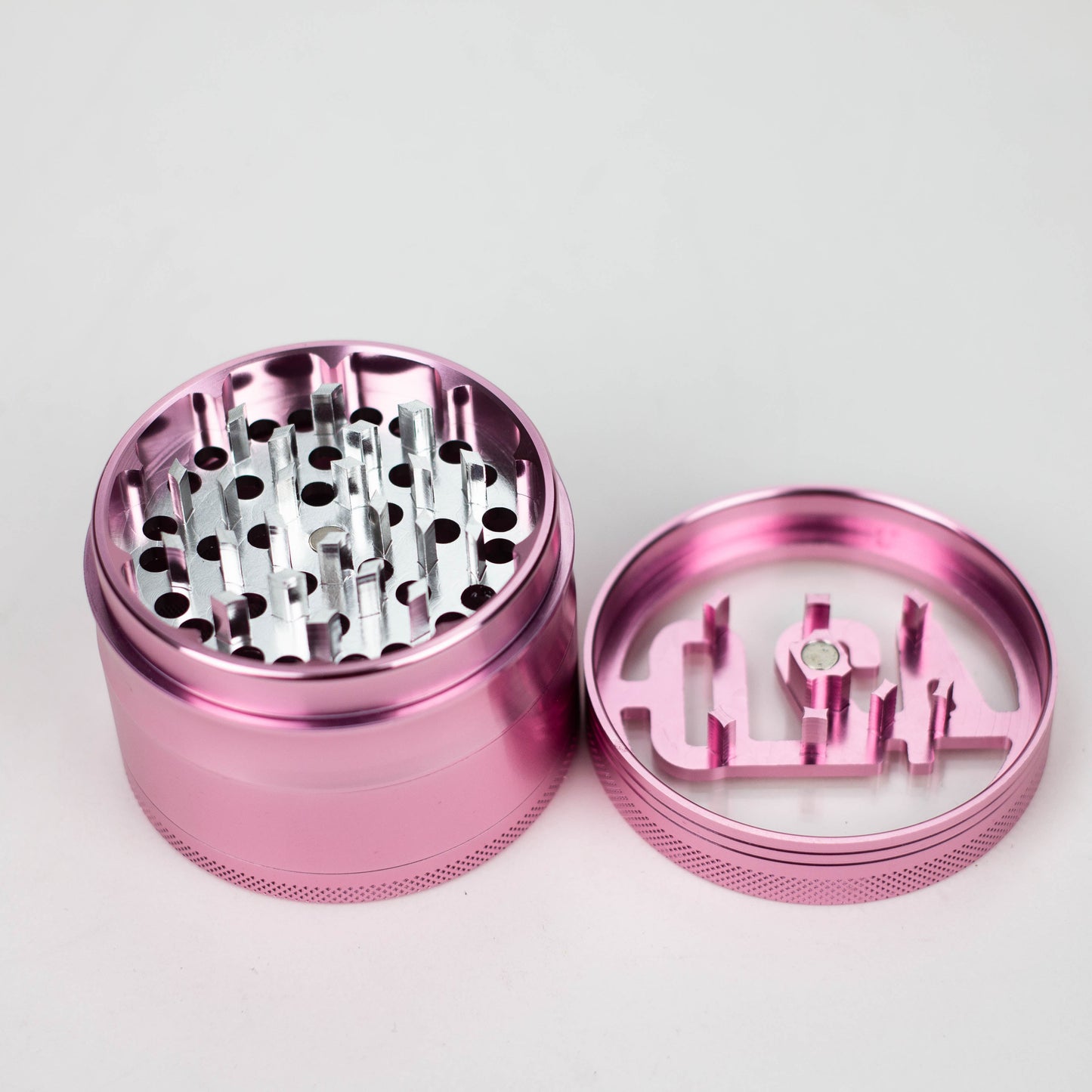2.5" aluminum grinder 4 layers with 420 design  [GA11]