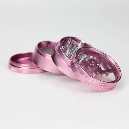 2.5" aluminum grinder 4 layers with 420 design  [GA11]