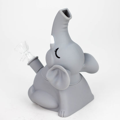 6" Elephant silicone water pipe [YS-377]