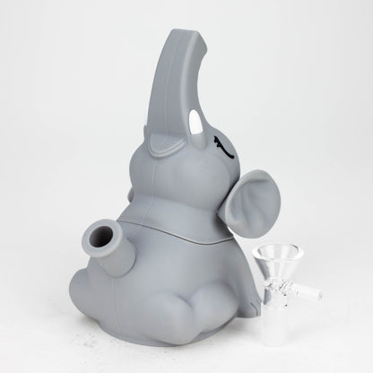 6" Elephant silicone water pipe [YS-377]