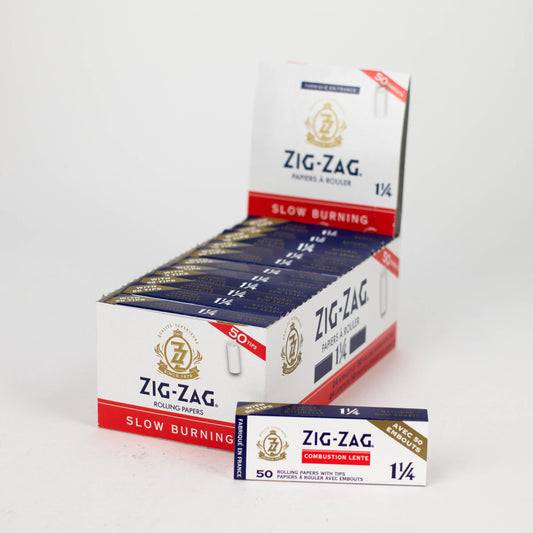 Zig Zag | White 1 1/4 Paper and Tips