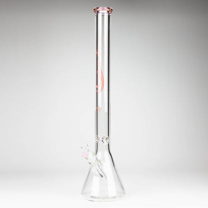 GENIE | 22" 9 mm Beaker Glass Bong [GE1003]