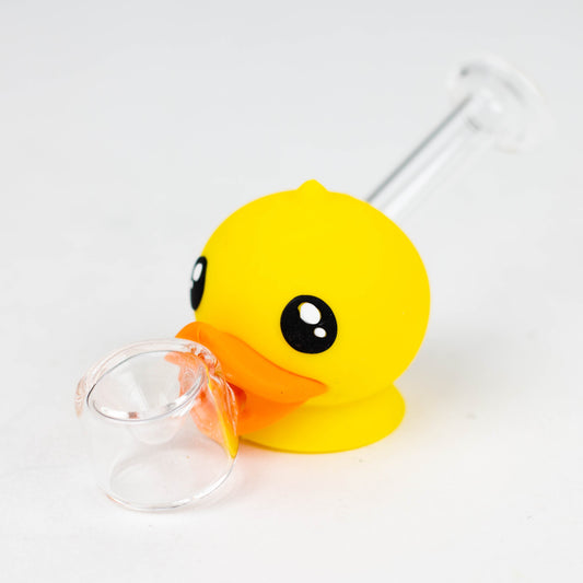 4" Duck Glass hand pipe [YS-142]
