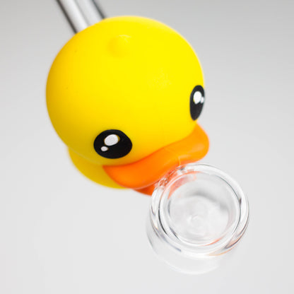 4" Duck Glass hand pipe [YS-142]