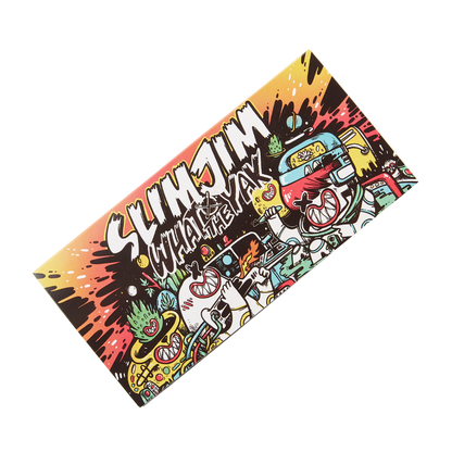 Slimjim X What The Yak - Rolling Paper + Tips & Grinder + Tray Pack (Box of 16)