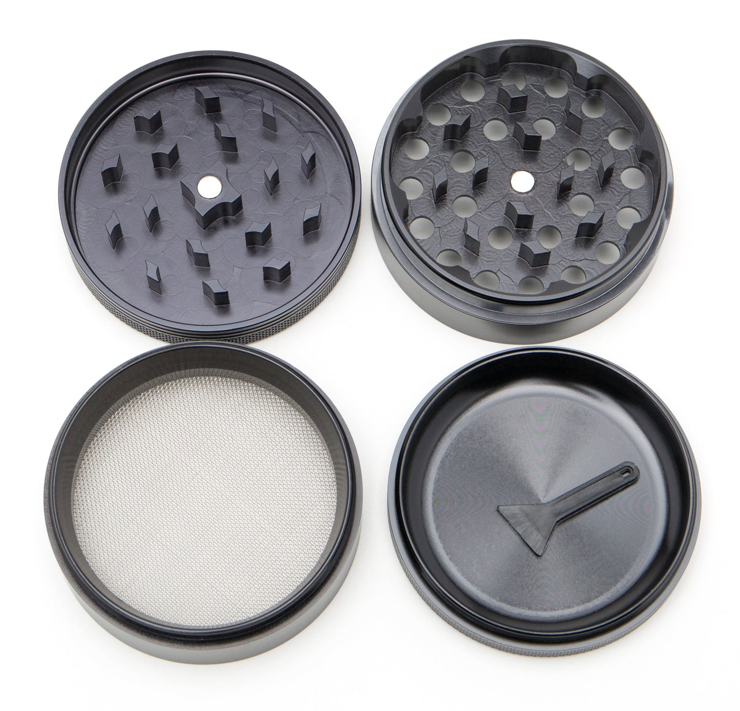 Green Star | 2.5" (63mm) Grinder - Best Buds Design
