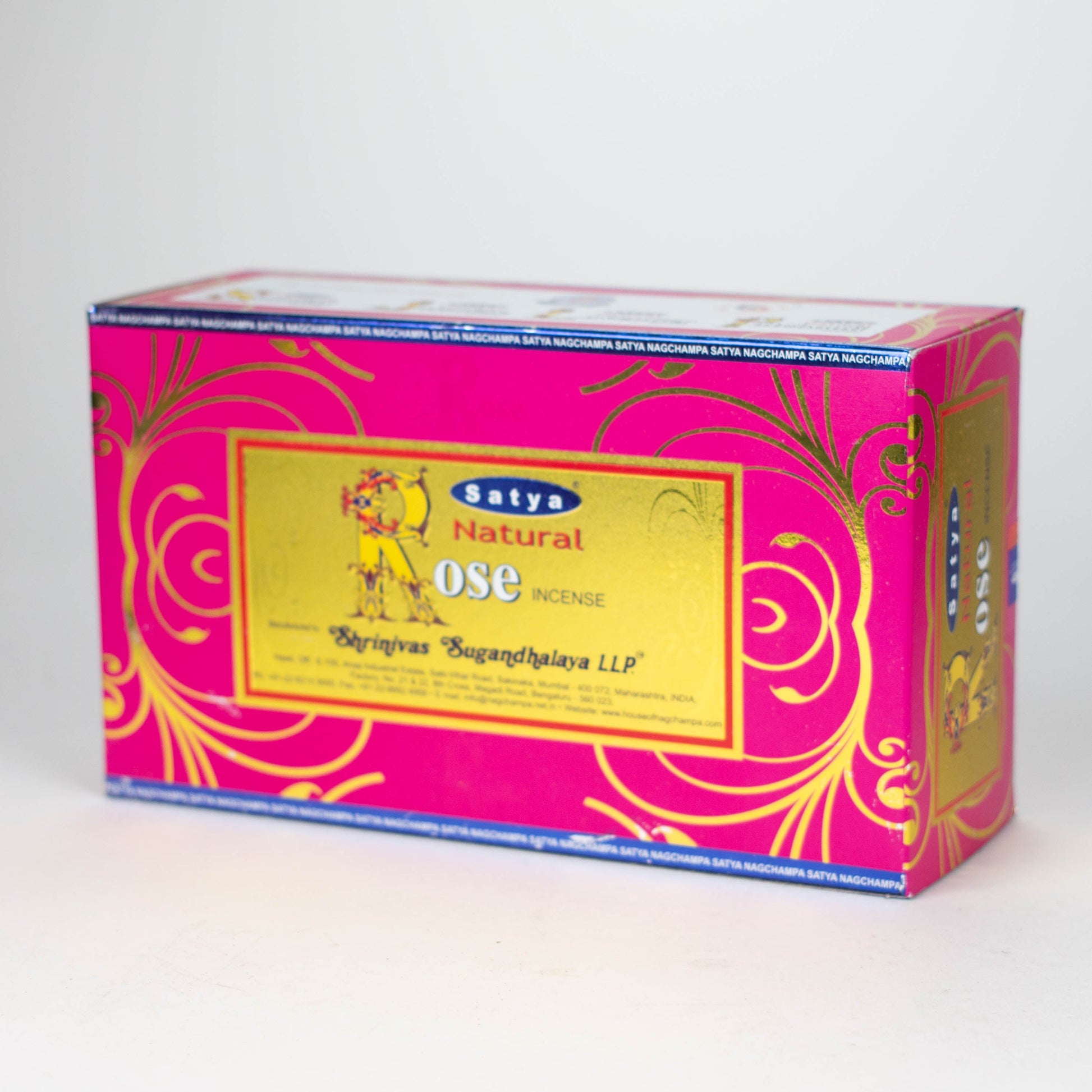 Satya | Nag Champa Natural 15g Box of 12 - Hi Time