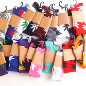 HEMP design SOCKS (One Size Fits Most) -Assorted