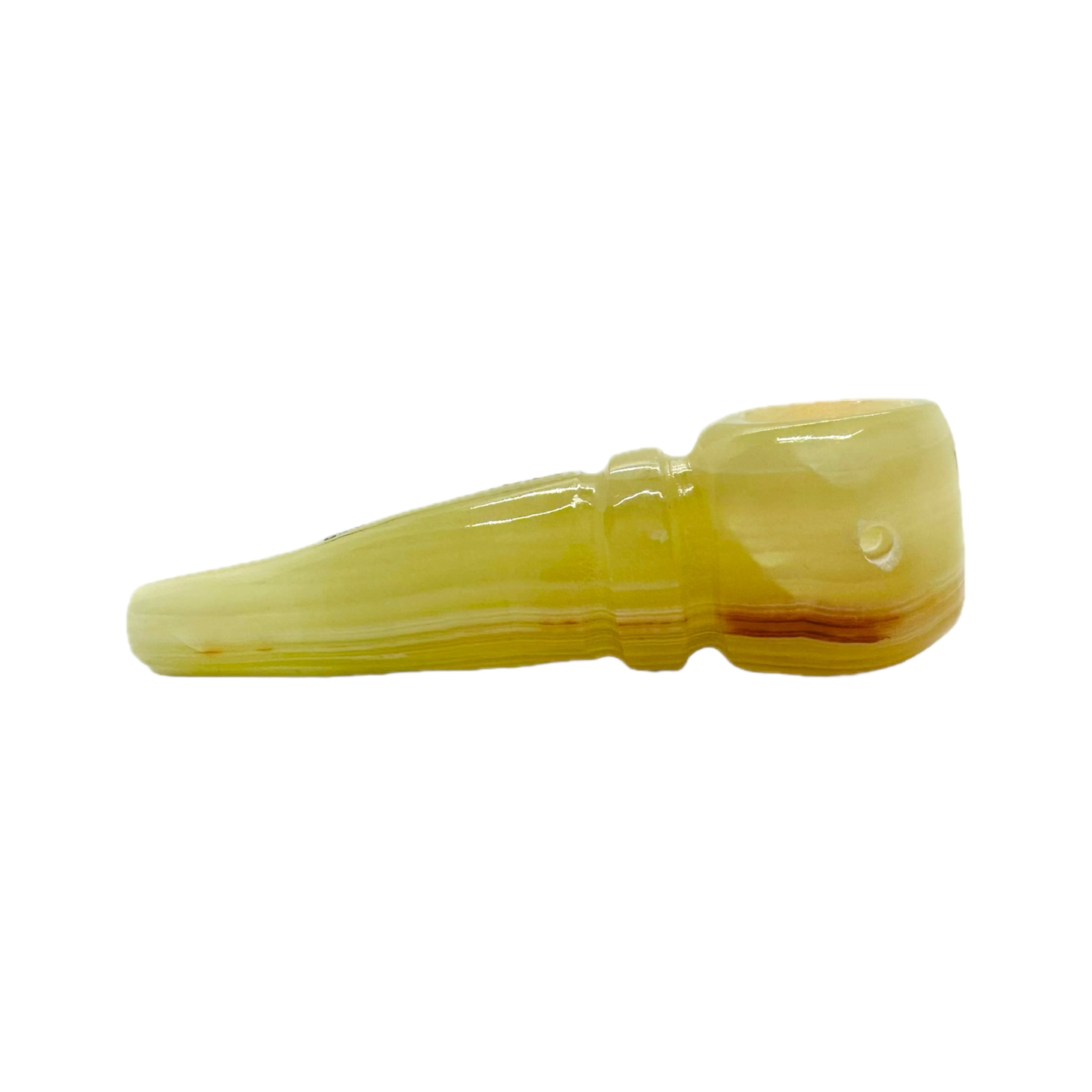 StoneAge | 4" Handmade Tobacco Smoking Pipe – Model: Ring, Includes Gift Box - Hi Time