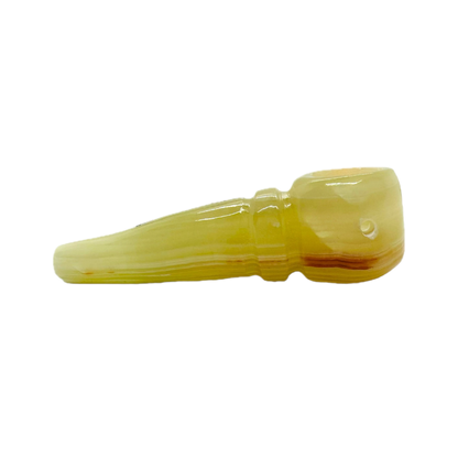 StoneAge | 4" Handmade Tobacco Smoking Pipe – Model: Ring, Includes Gift Box - Hi Time