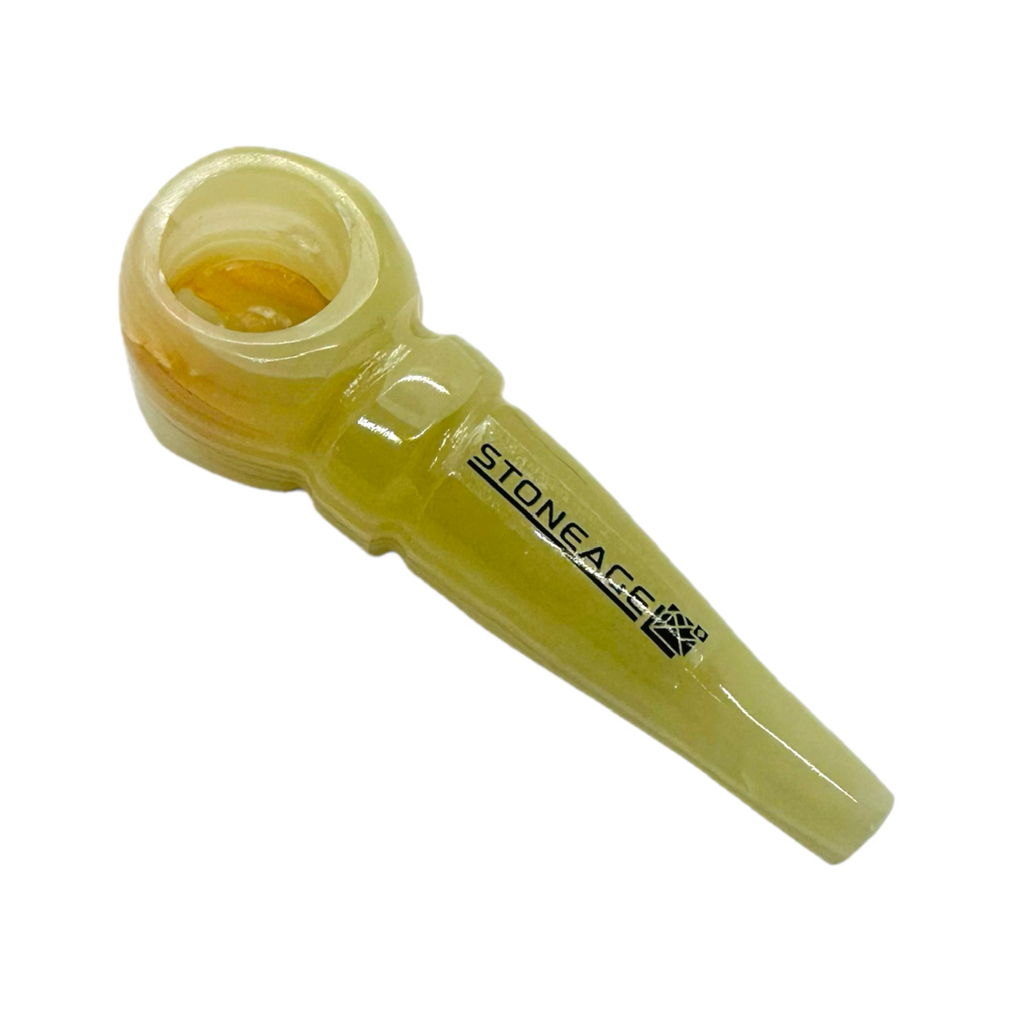 StoneAge | 4" Handmade Tobacco Smoking Pipe – Model: Ring, Includes Gift Box - Hi Time