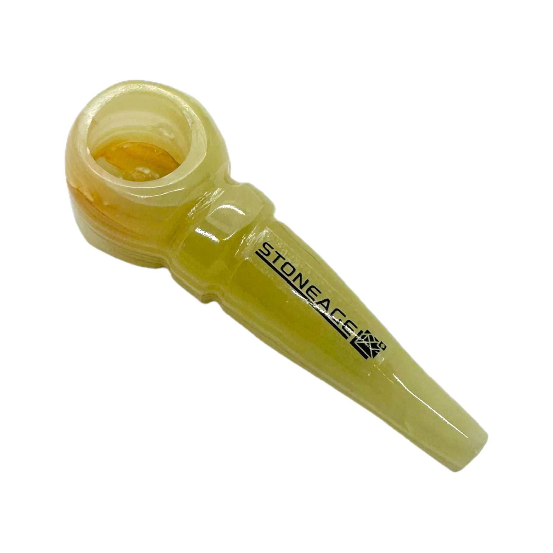 StoneAge | 4" Handmade Tobacco Smoking Pipe – Model: Ring, Includes Gift Box - Hi Time