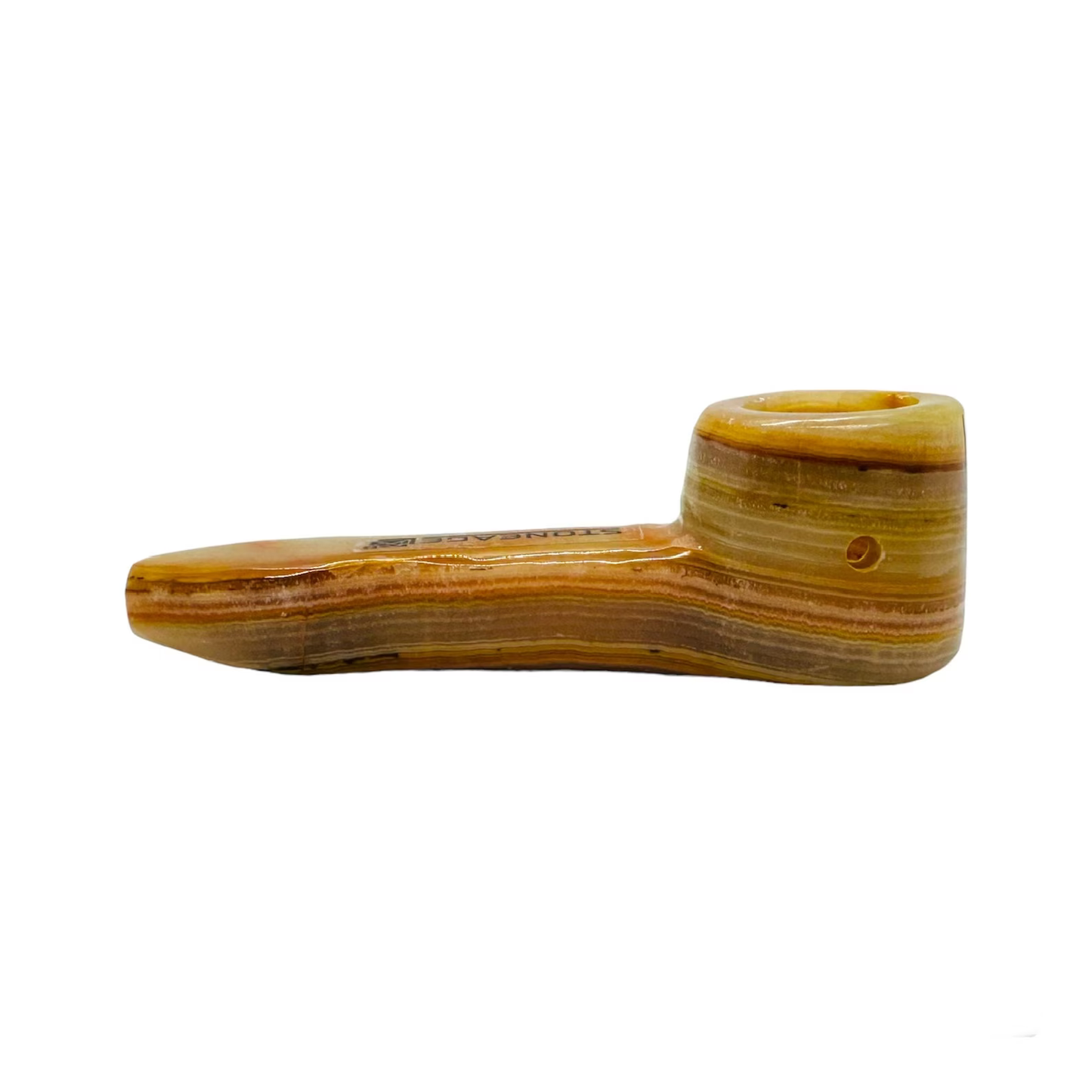 StoneAge | 4" Handmade Tobacco Smoking Pipe – Model: Fish, Includes Gift Box - Hi Time