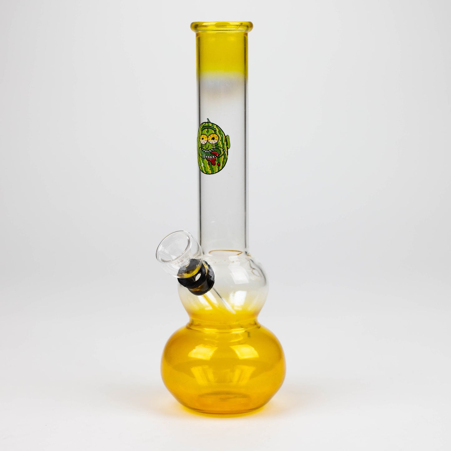 8" paint glass water bong-Assorted - Hi Time