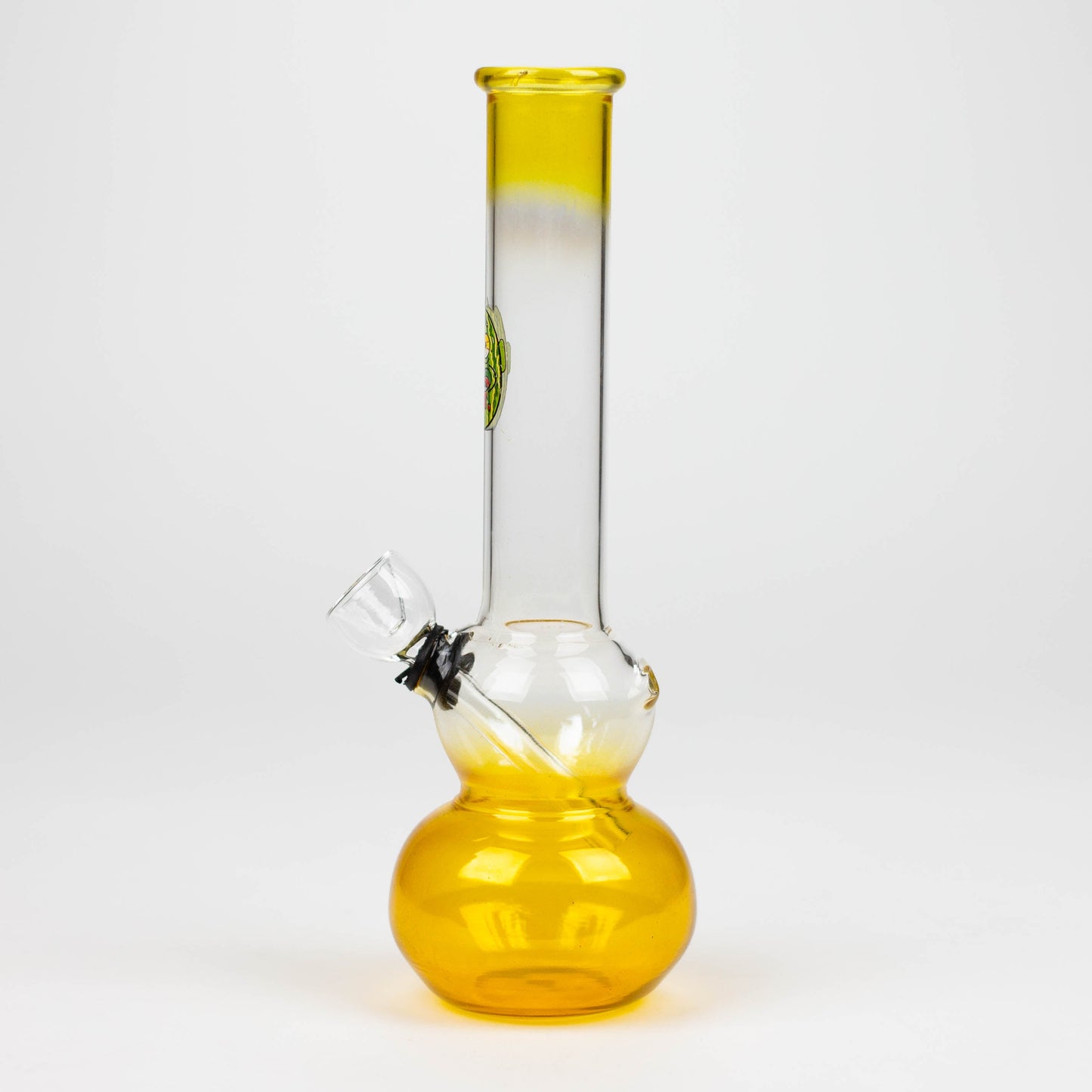 8" paint glass water bong-Assorted - Hi Time