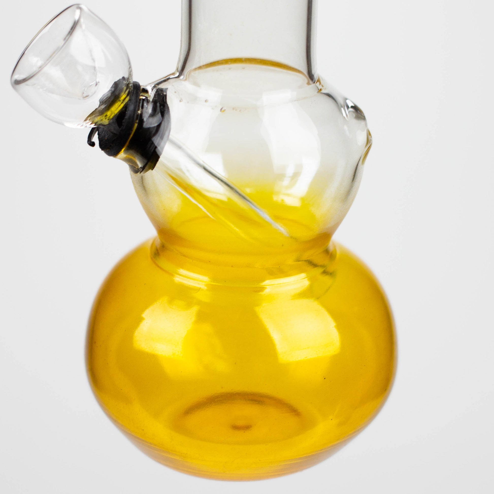8" paint glass water bong-Assorted - Hi Time