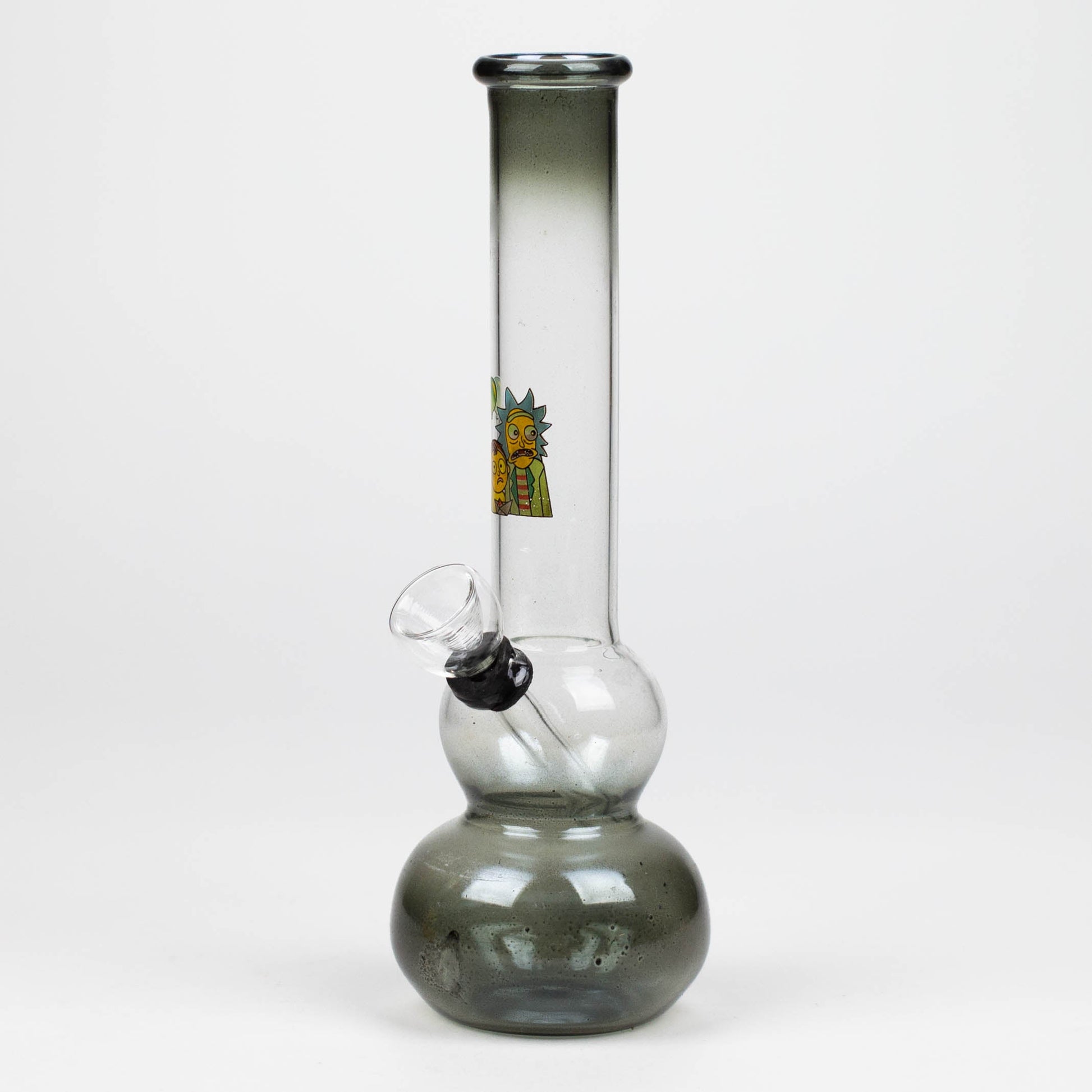 8" paint glass water bong-Assorted - Hi Time
