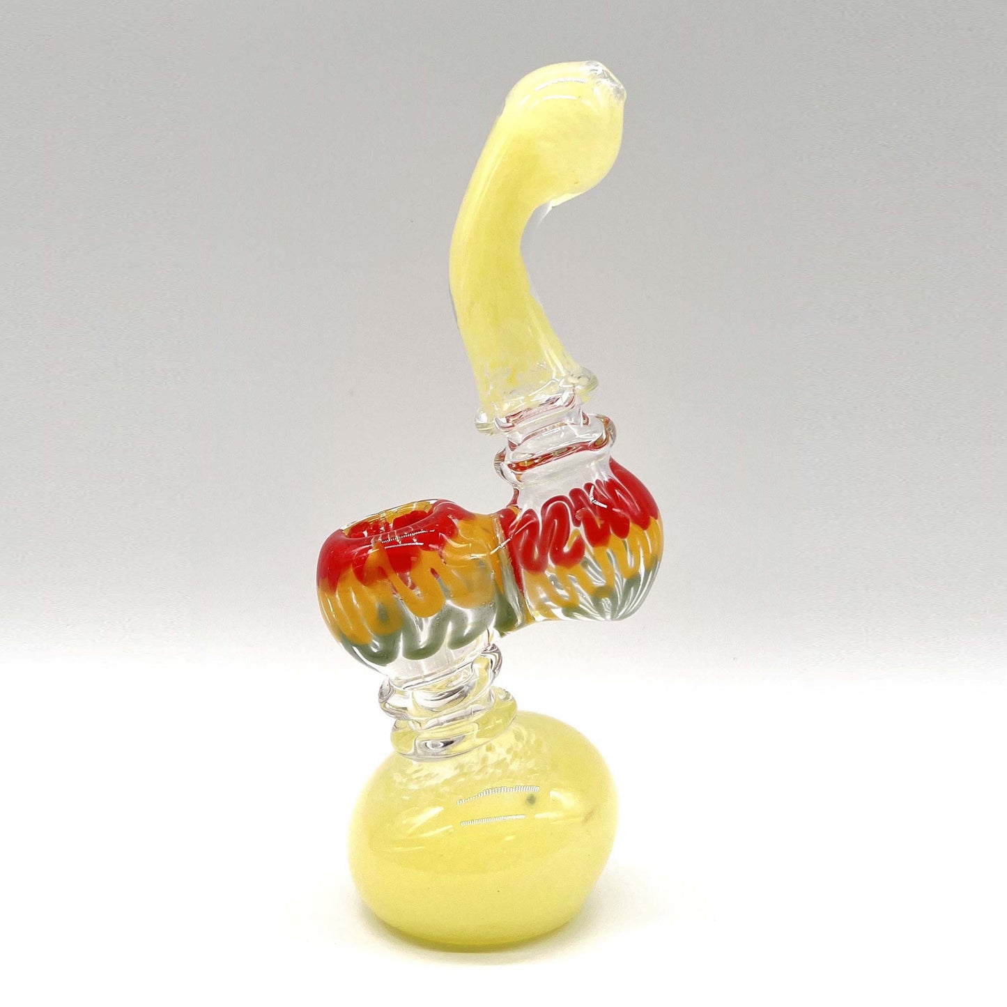 Rasta Bubbler 7" Tall  - Assorted Color - Hi Time