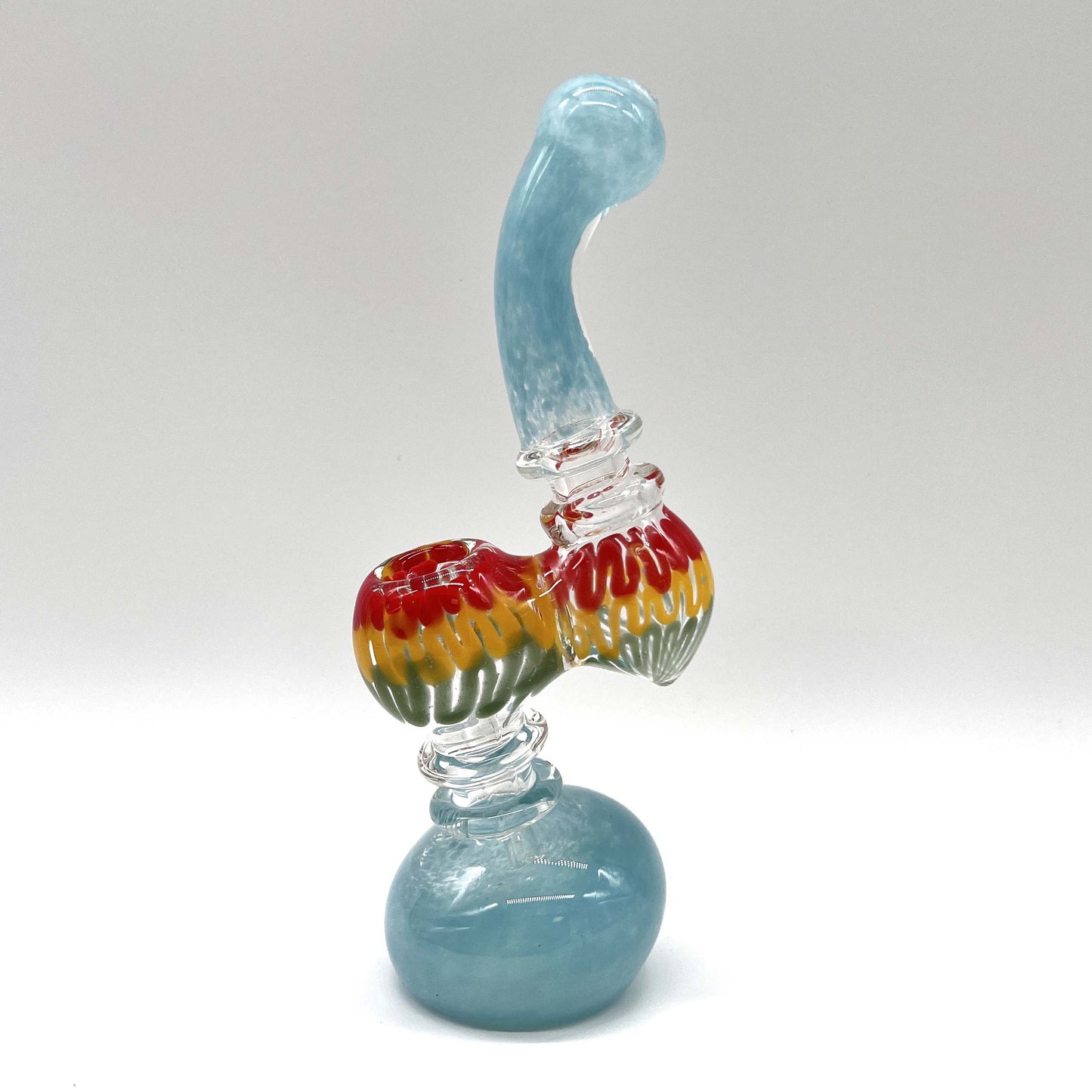 Rasta Bubbler 7" Tall  - Assorted Color - Hi Time