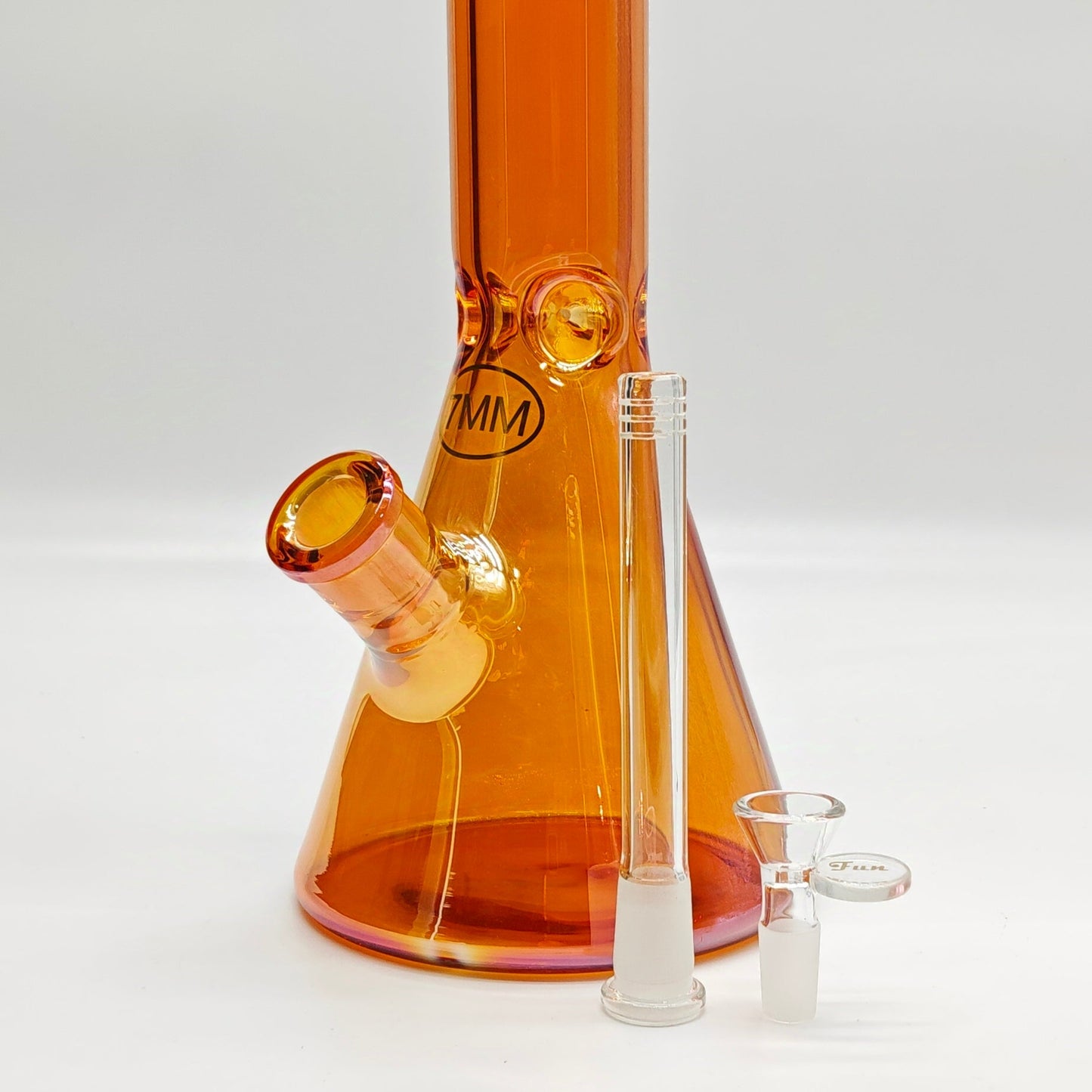 Fortune | 24" Electroplate Glass Beaker Bong [245007E]