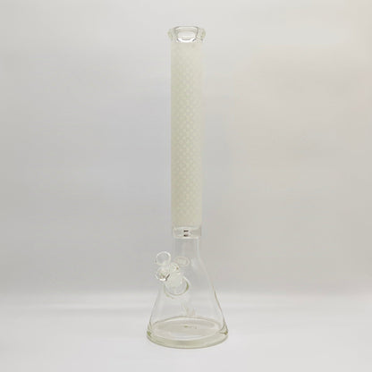20" Stylish Designed 9mm Glow in the dark Glass Bong [LV205009]