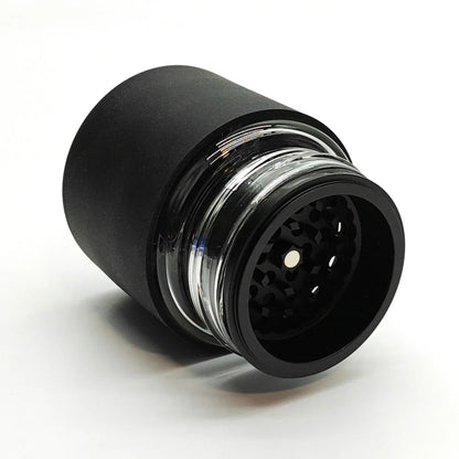 Fortune | 4 Parts Aluminum Grinder with Glass Jar