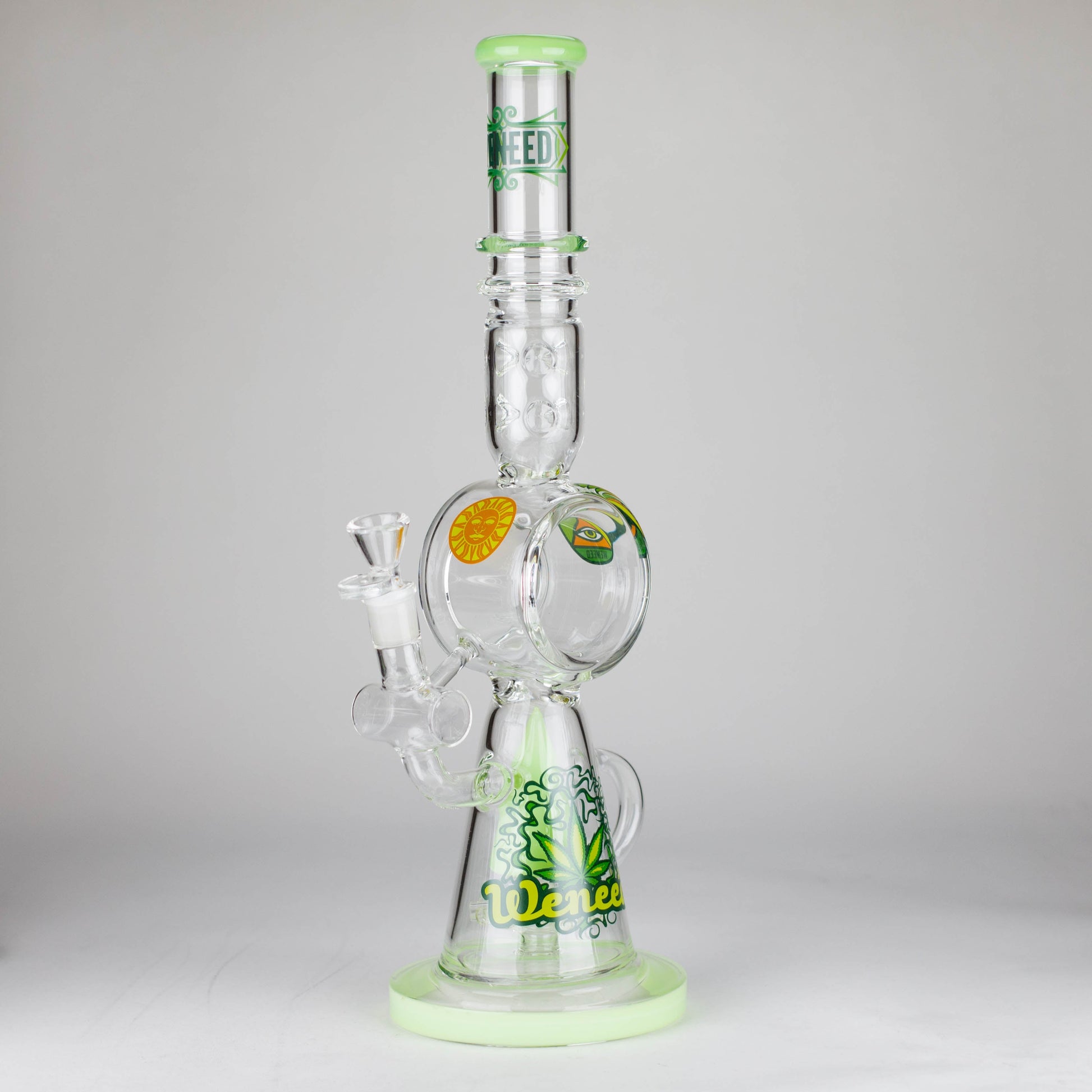 WENEED | 17" Guardian Glass Bong - Hi Time