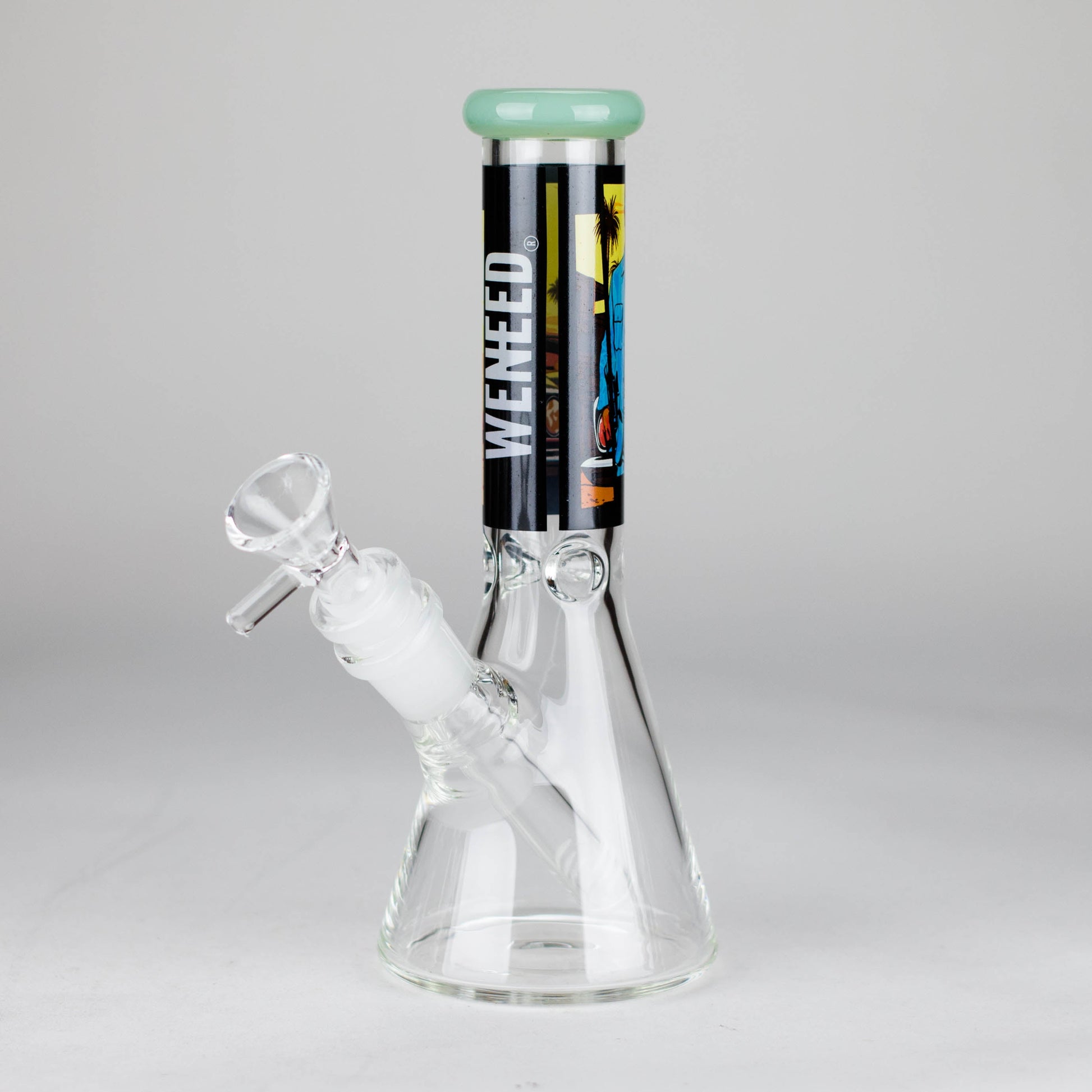 WENEED | 7.5" Sunset Horizons Glass Bong - Hi Time