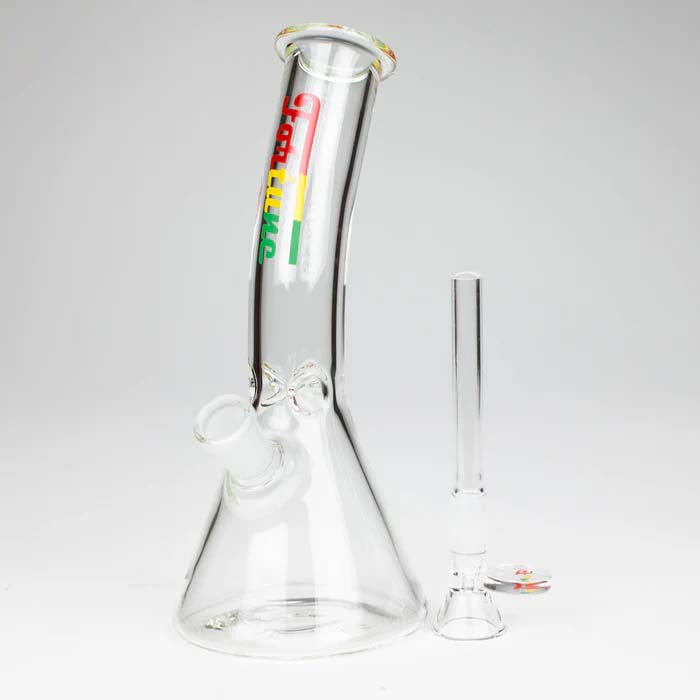 Fortune | 8" Bong With Handle Slider [8S]
