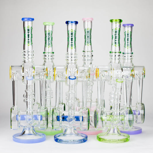 WENEED | 13" Galactic Vortex Glass Bong